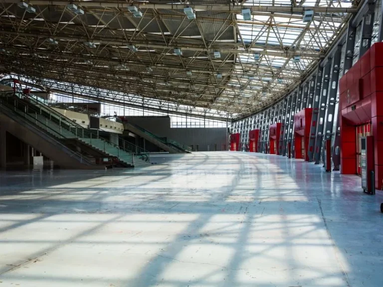 penggunaan wiremesh untuk lantai gudang pabrik