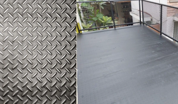 Memanfaatkan Plat Bordes untuk Membuat Dak